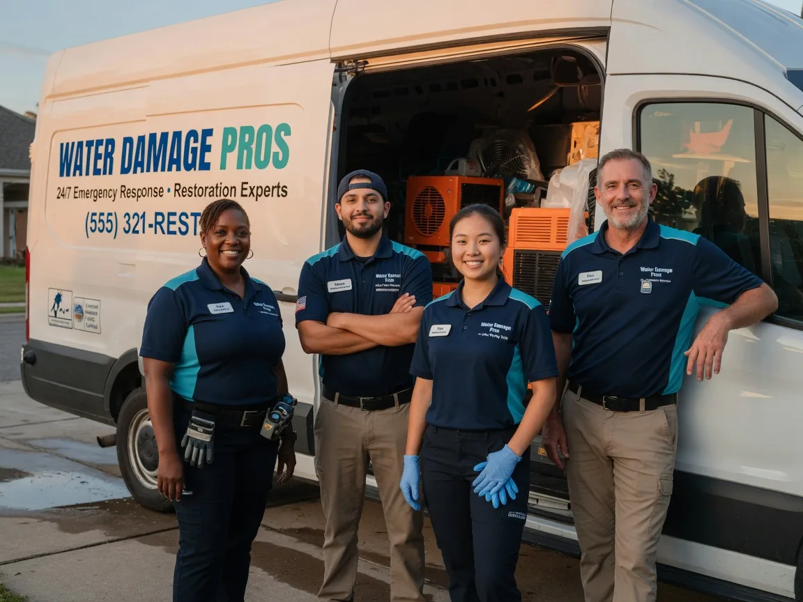 Water Damage Restoration company in Lequire, OK