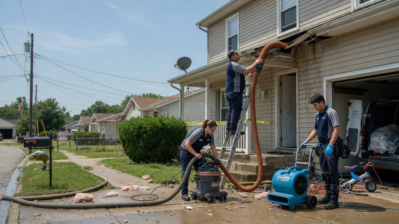 Water Damage Restoration in Lequire, OK near me